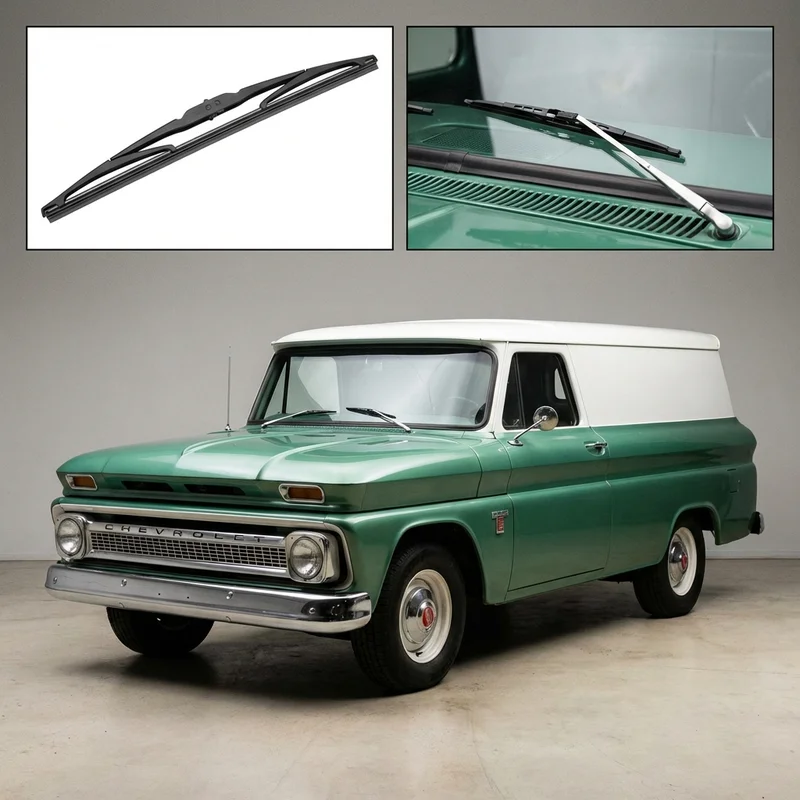 Passenger Side Wiper Blade for Chevrolet K20 Panel (1967 - 1967) - 1